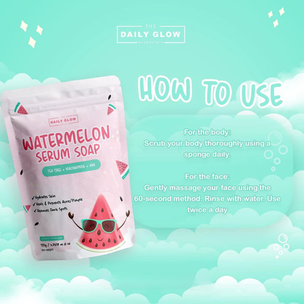 The Daily Glow Watermelon Serum Soap 135g