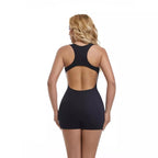 Women’s Seamless Bodysuit Open Back Jumpsuit Fitness Wear For Summer