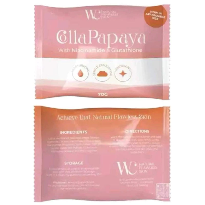 NATURAL FLAWLESS SKIN COLLAPAPAYA 70g 1+1