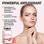 Glutathione Collagen Glow Gluta gummies Anti-Aging Whitening Skin Vitamins Gummies |