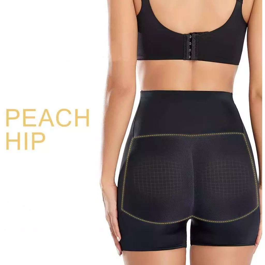 [Hottie Diary] High-waisted Padded Buttocks Peachy Hips Butt Lifter Shaper Women Seamless Panties