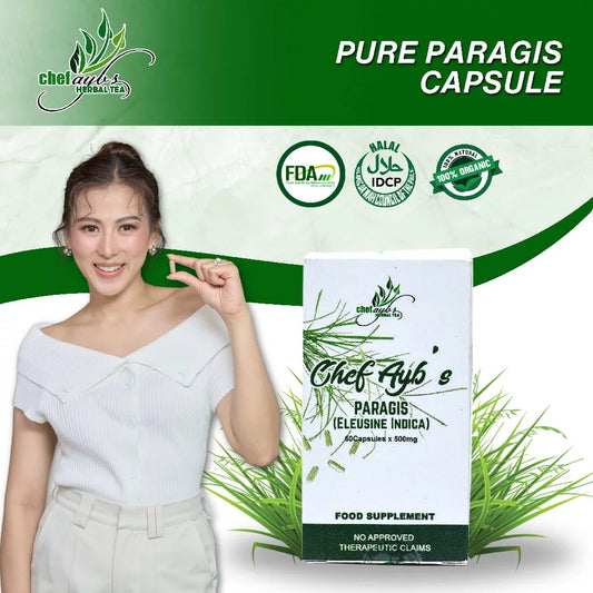 Chef Ayb’s Paragis Capsule  Elusine Indica 60 Capsule x 500g