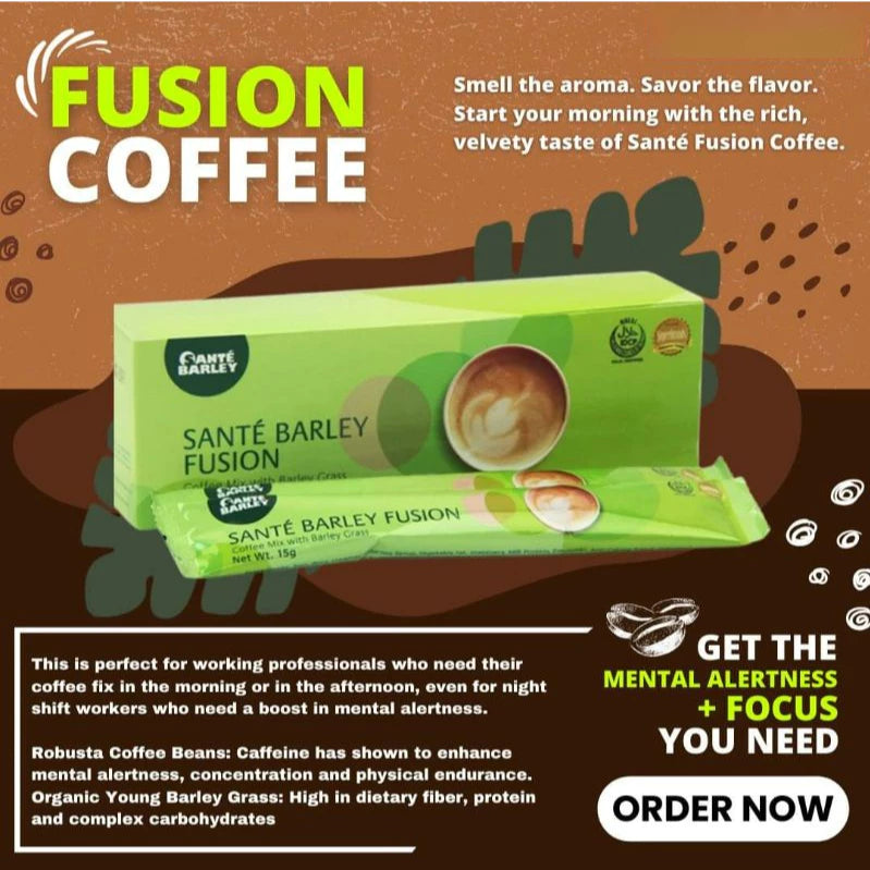 Sante Barley Fusion Coffee  from New Zealand