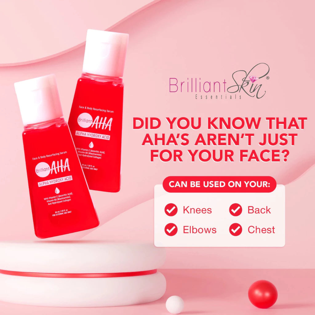 Brilliant Skin AHA (Face And Body Resurfacing Serum 30ml)