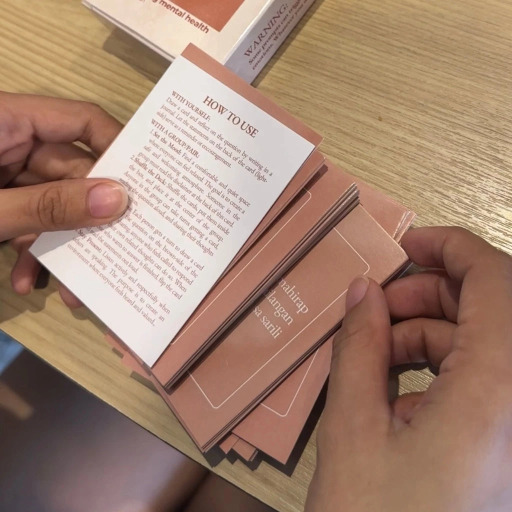 Comfort Cards: Kwentuhang Mental Health Deep Conversations 60 Questions + Motivational Quote