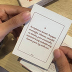 Comfort Cards: Kwentuhang Mental Health Deep Conversations 60 Questions + Motivational Quote