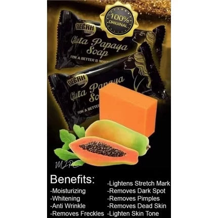 Negra Gluta Papaya Whitening Soap 70g