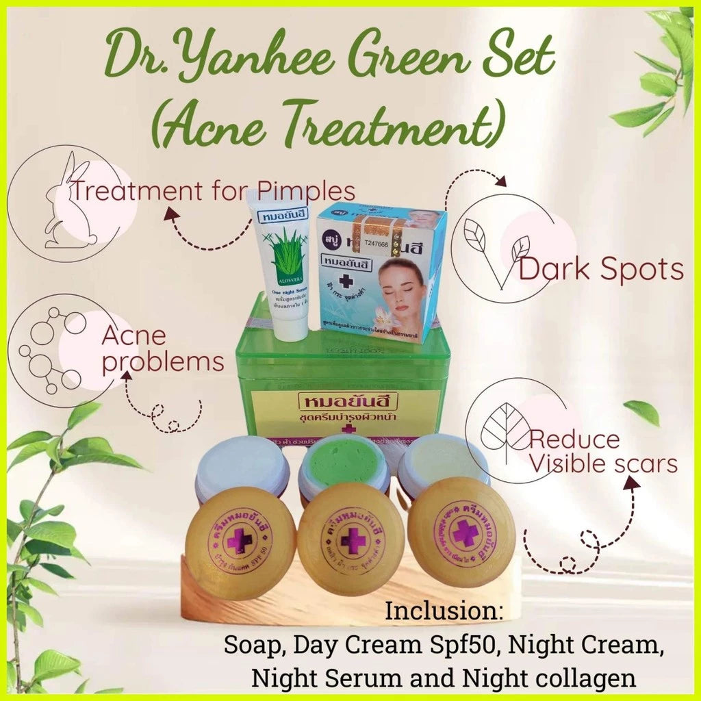 ▩ ♝ ❀ DR YANHEE SET FROM THAILAND (for melasma, for whitening ,pimples and acne and anti-aging)